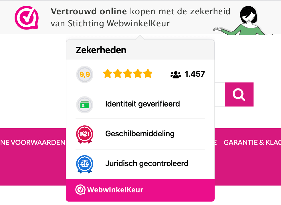 echtheid keurmerk